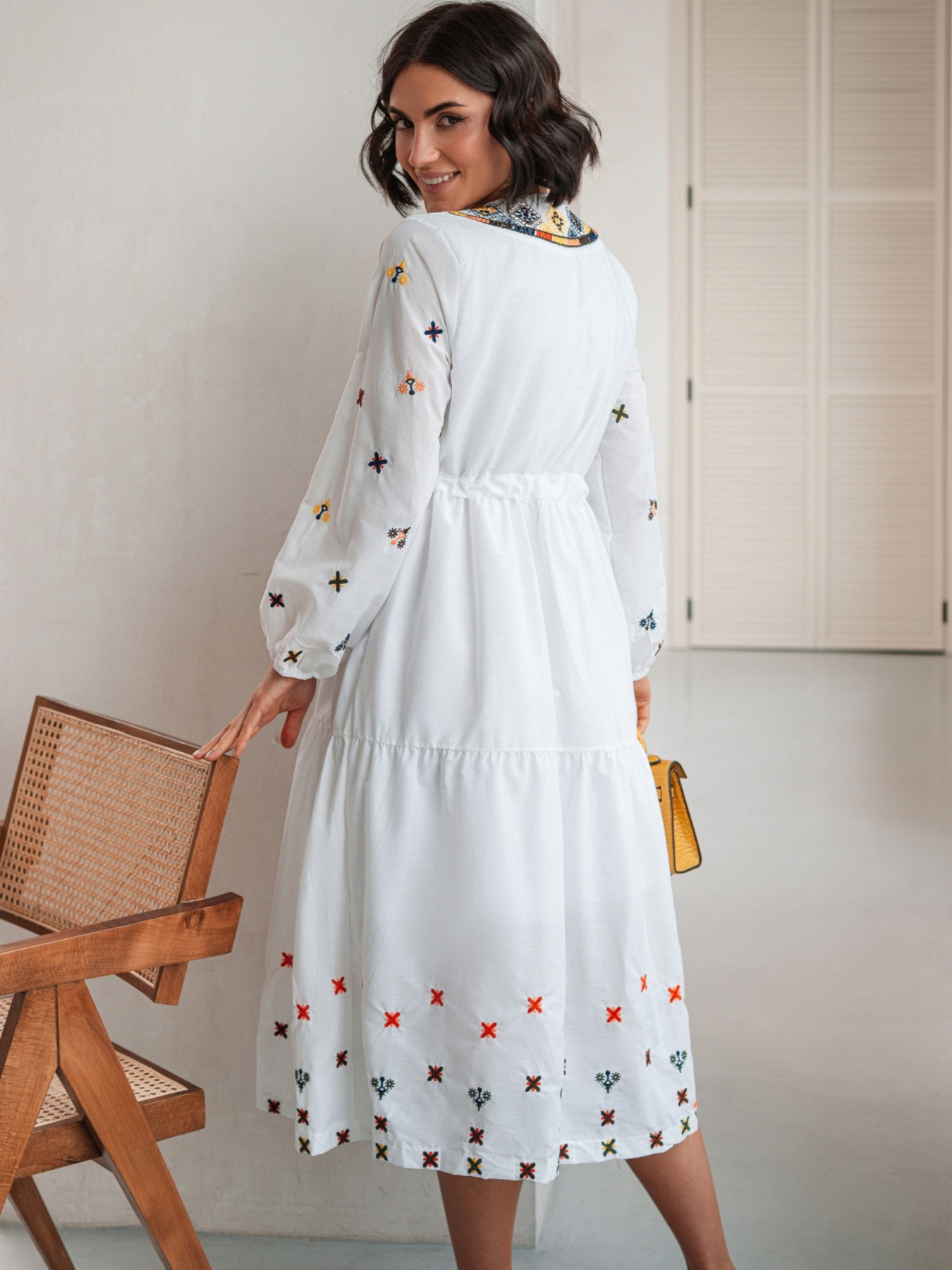 Платье миди Dressa модель 73301 Фото