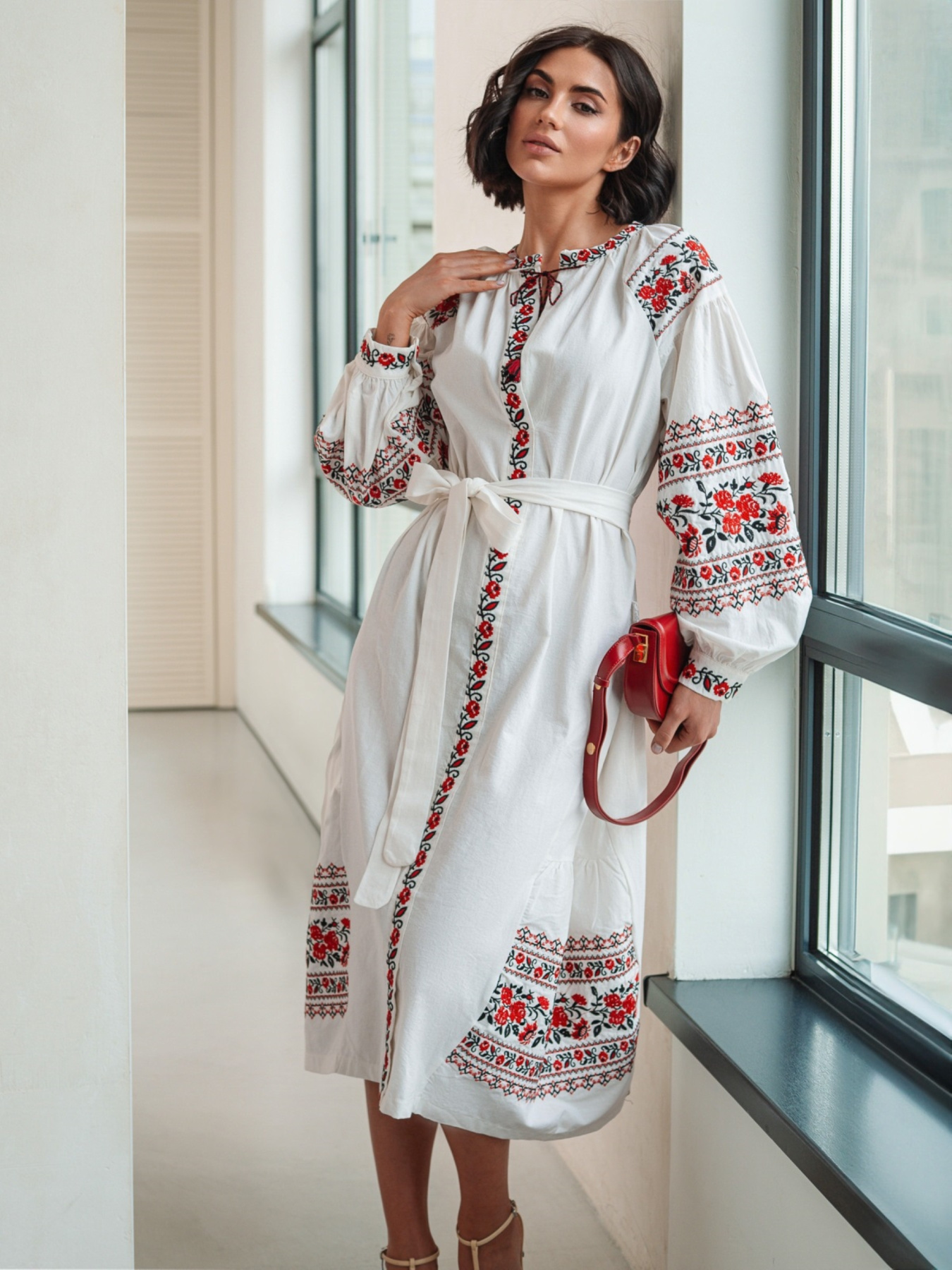 Платье миди Dressa модель 73325 Фото