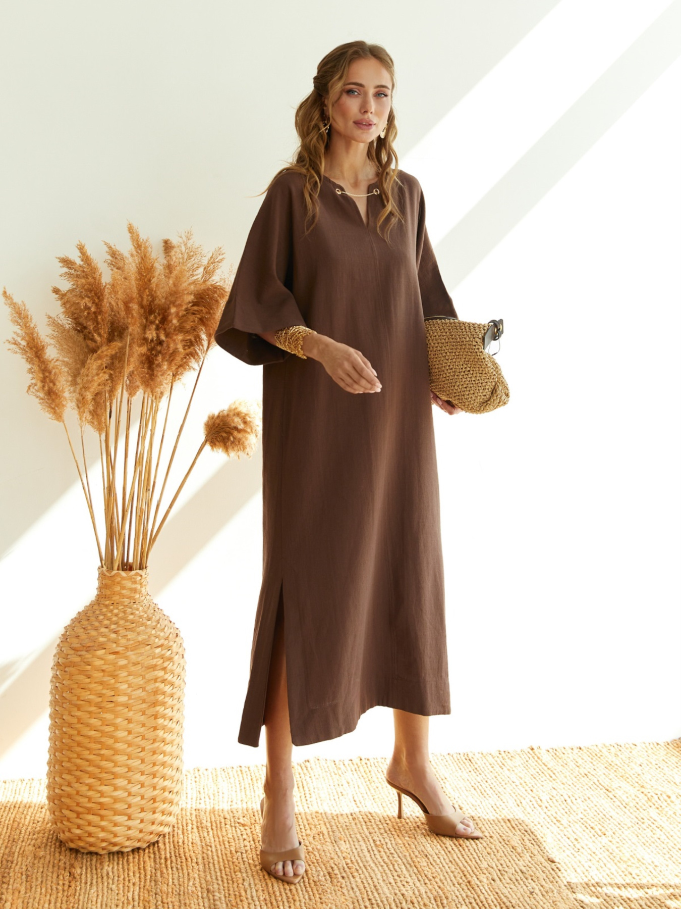 Платье миди Dressa модель 74405 Фото