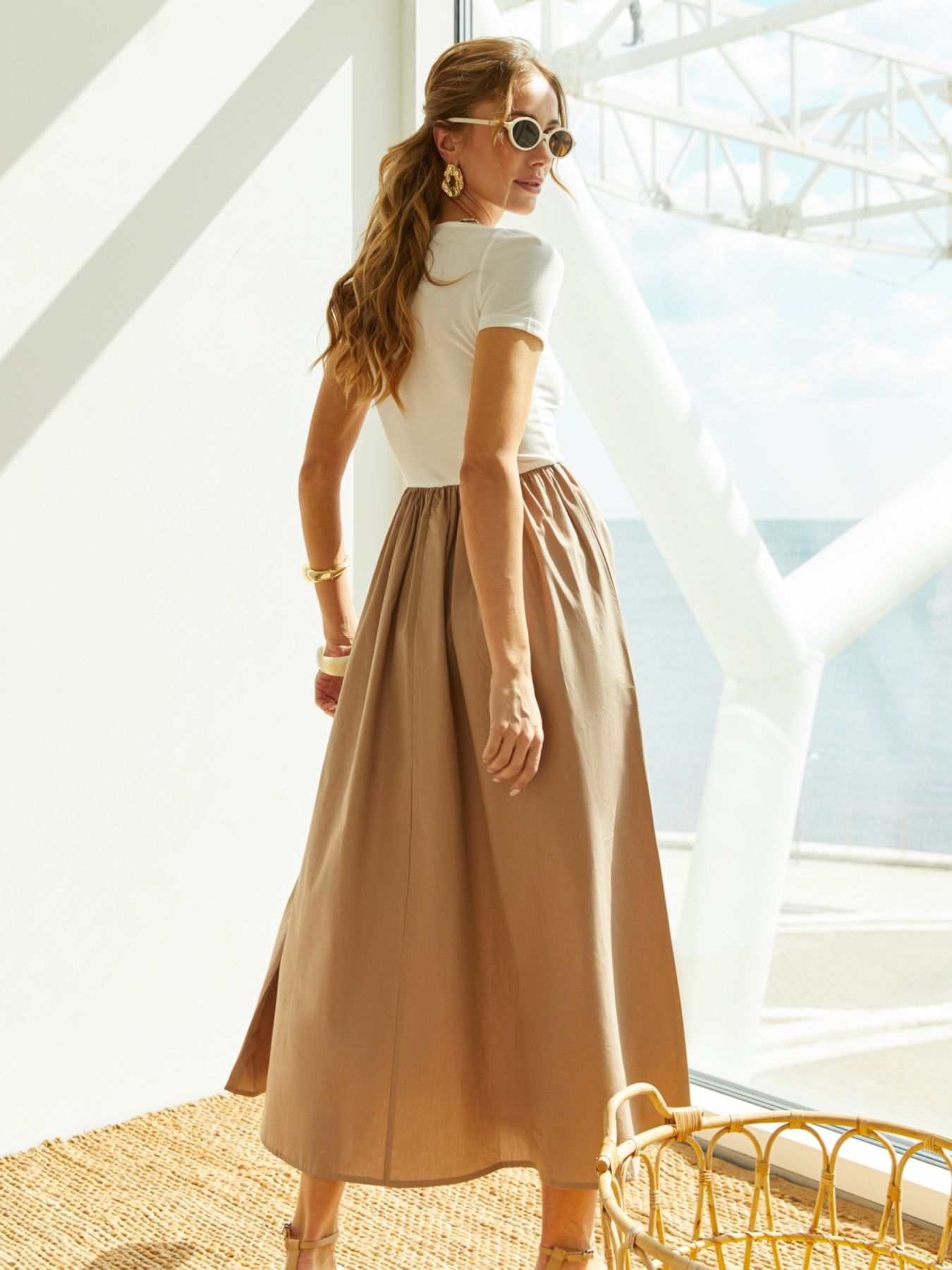 Платье миди Dressa модель 74407 Фото