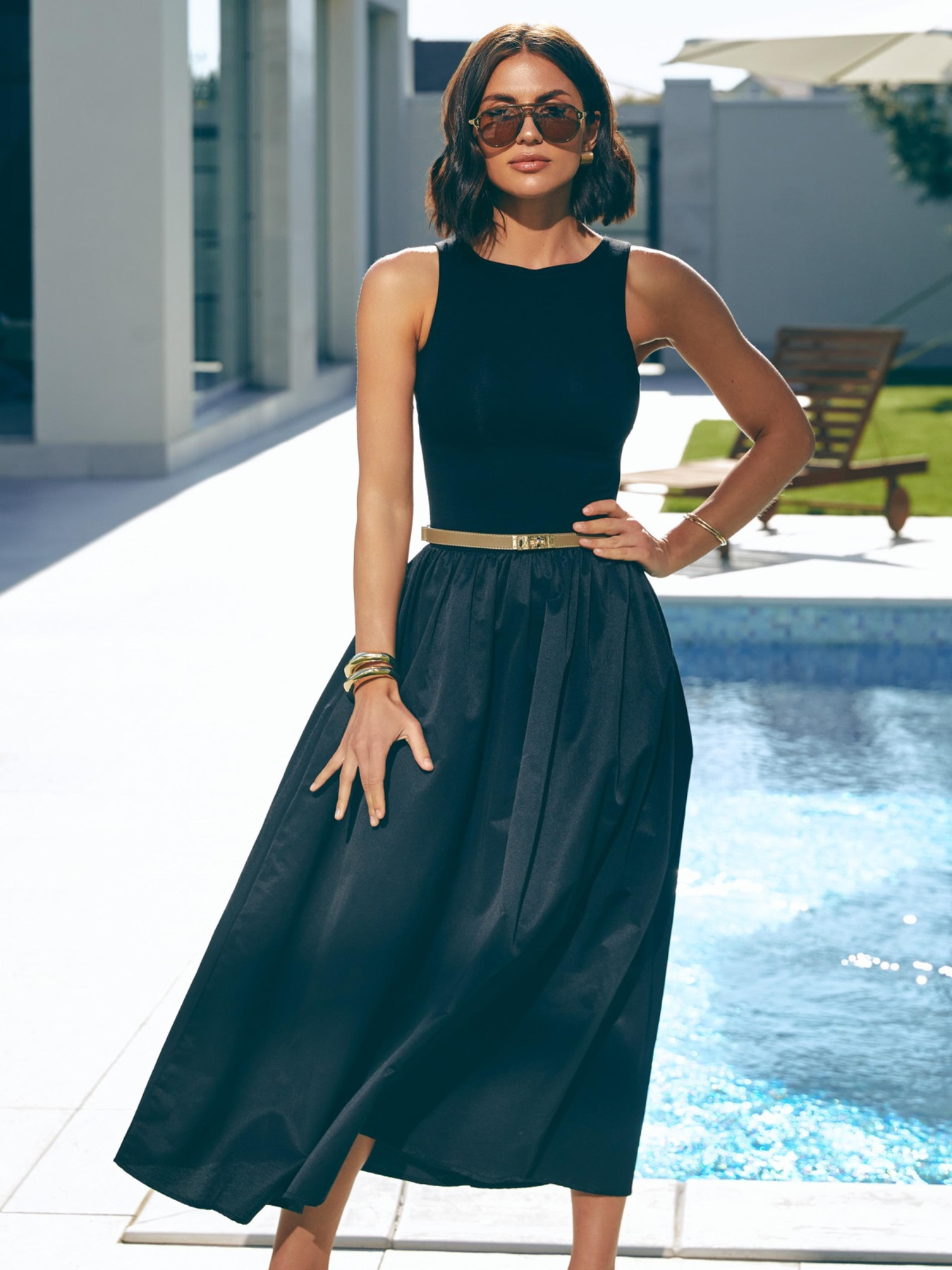 Платье миди Dressa модель 75220 Фото