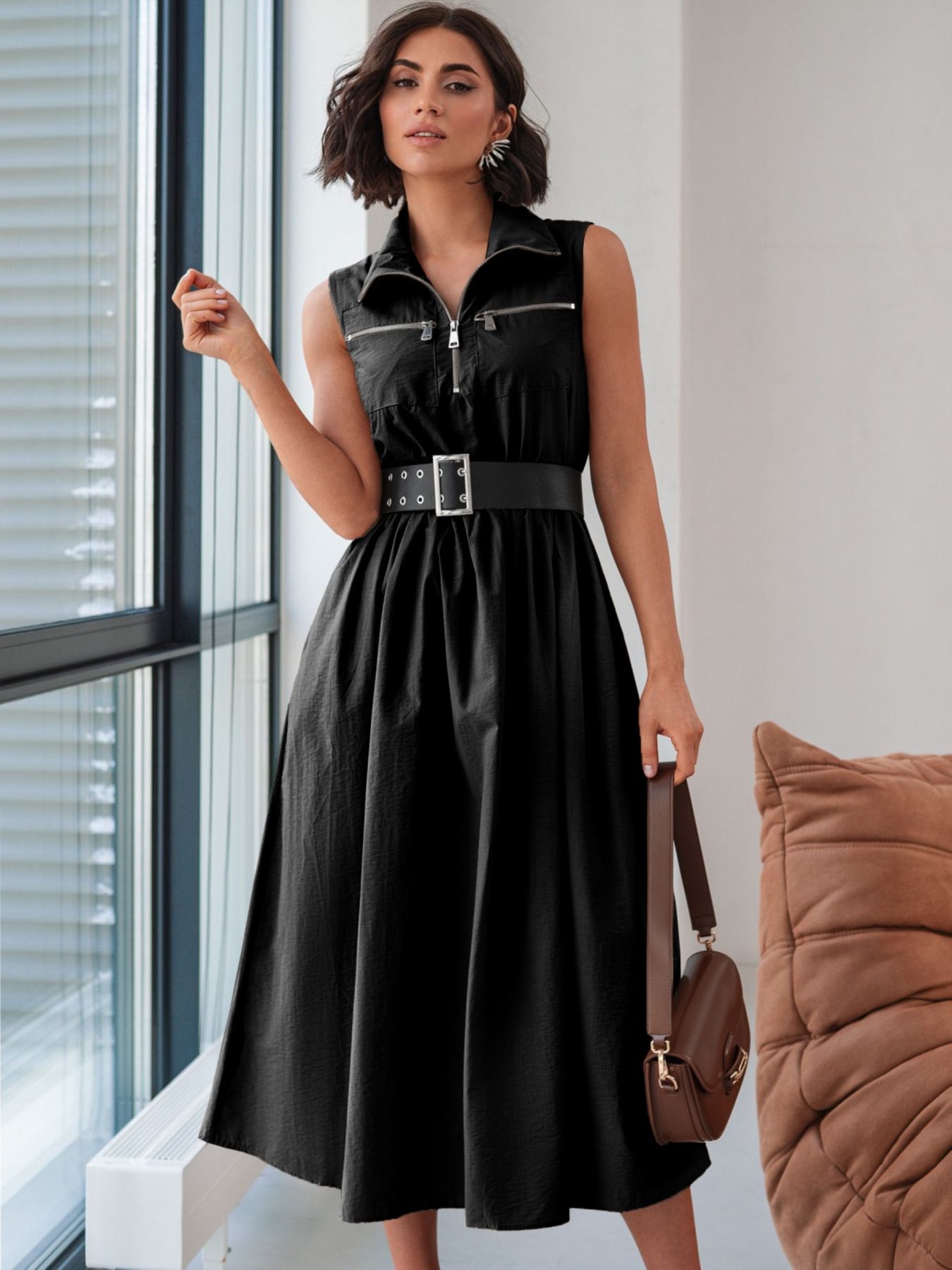 Платье миди Dressa модель 74493 Фото