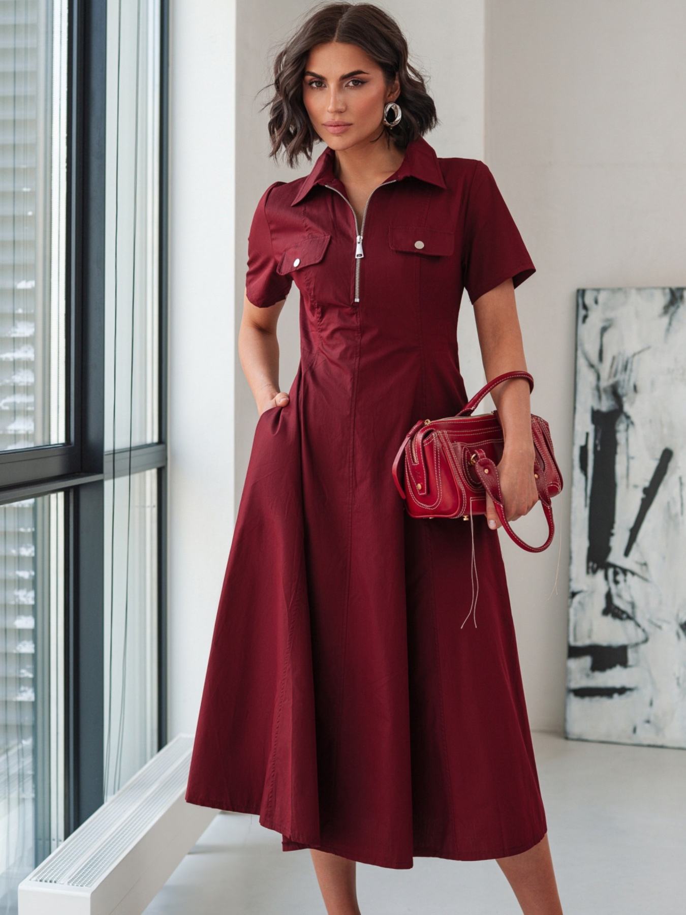 Сукня міді Dressa модель 73736 Фото