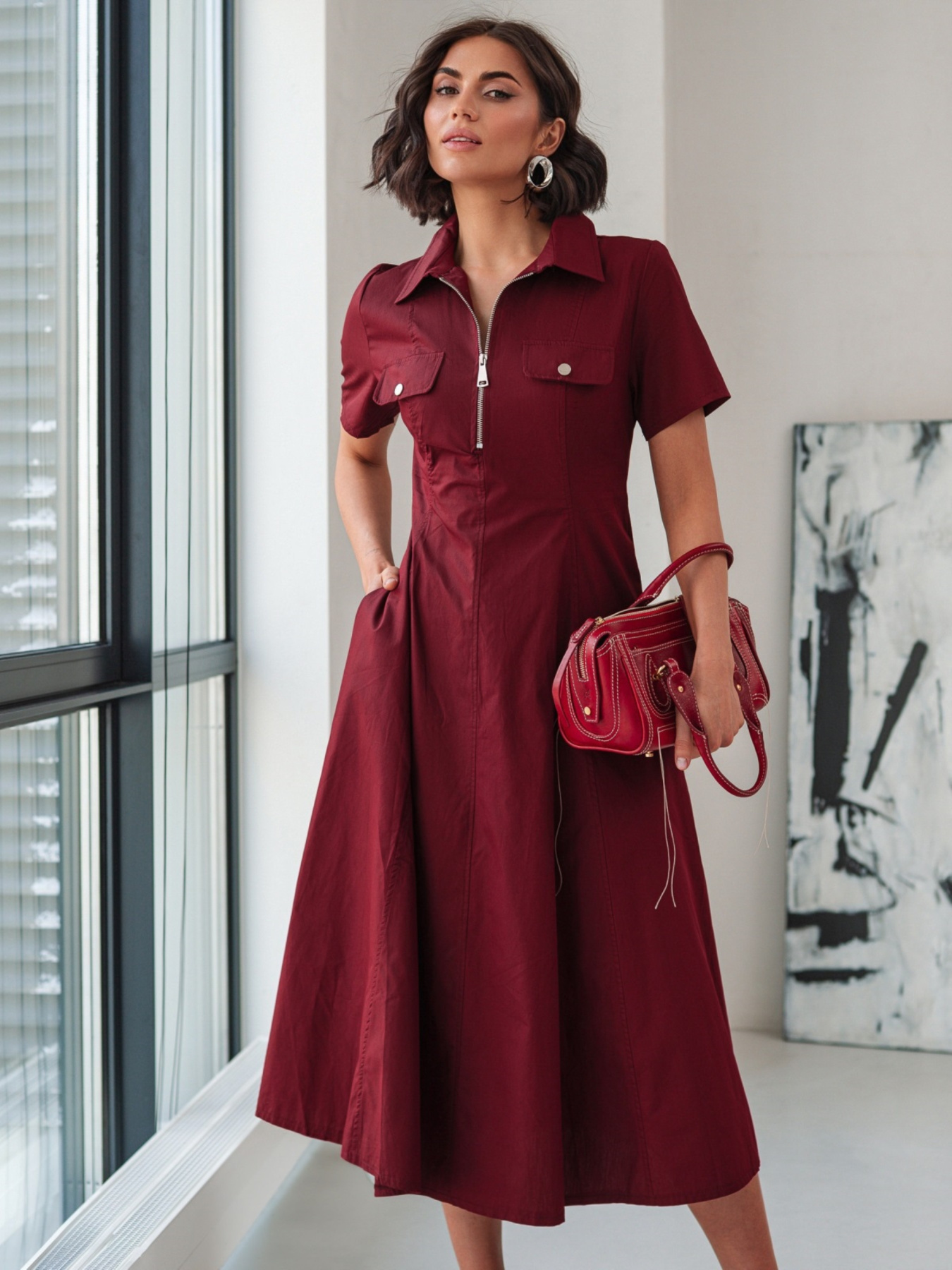 Сукня міді Dressa модель 73736 Фото