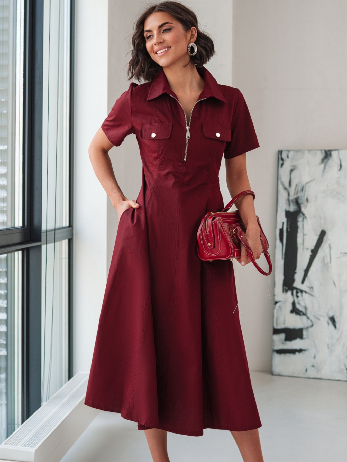 Сукня міді Dressa модель 73736 Фото