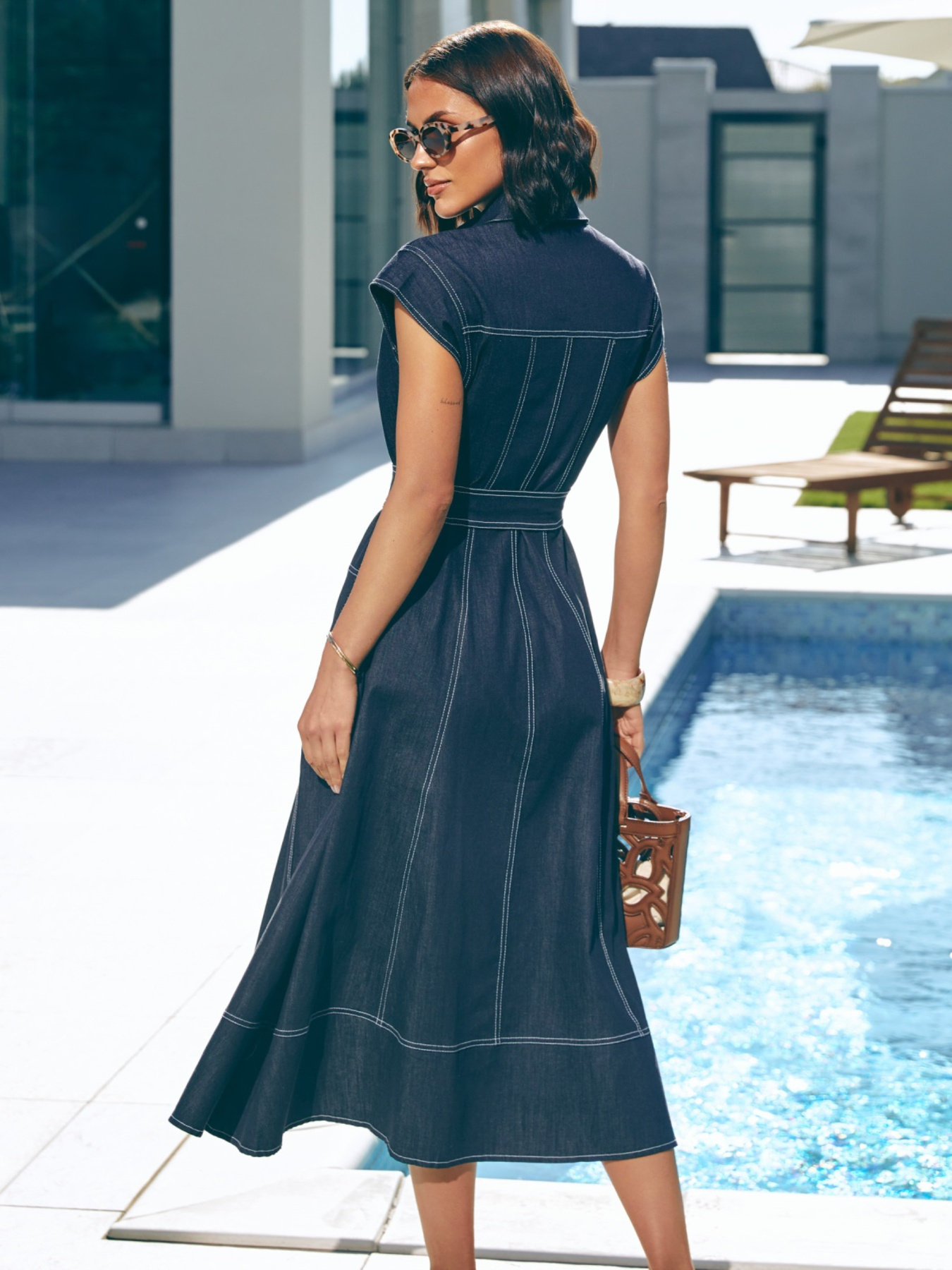 Платье миди Dressa модель 74838 Фото