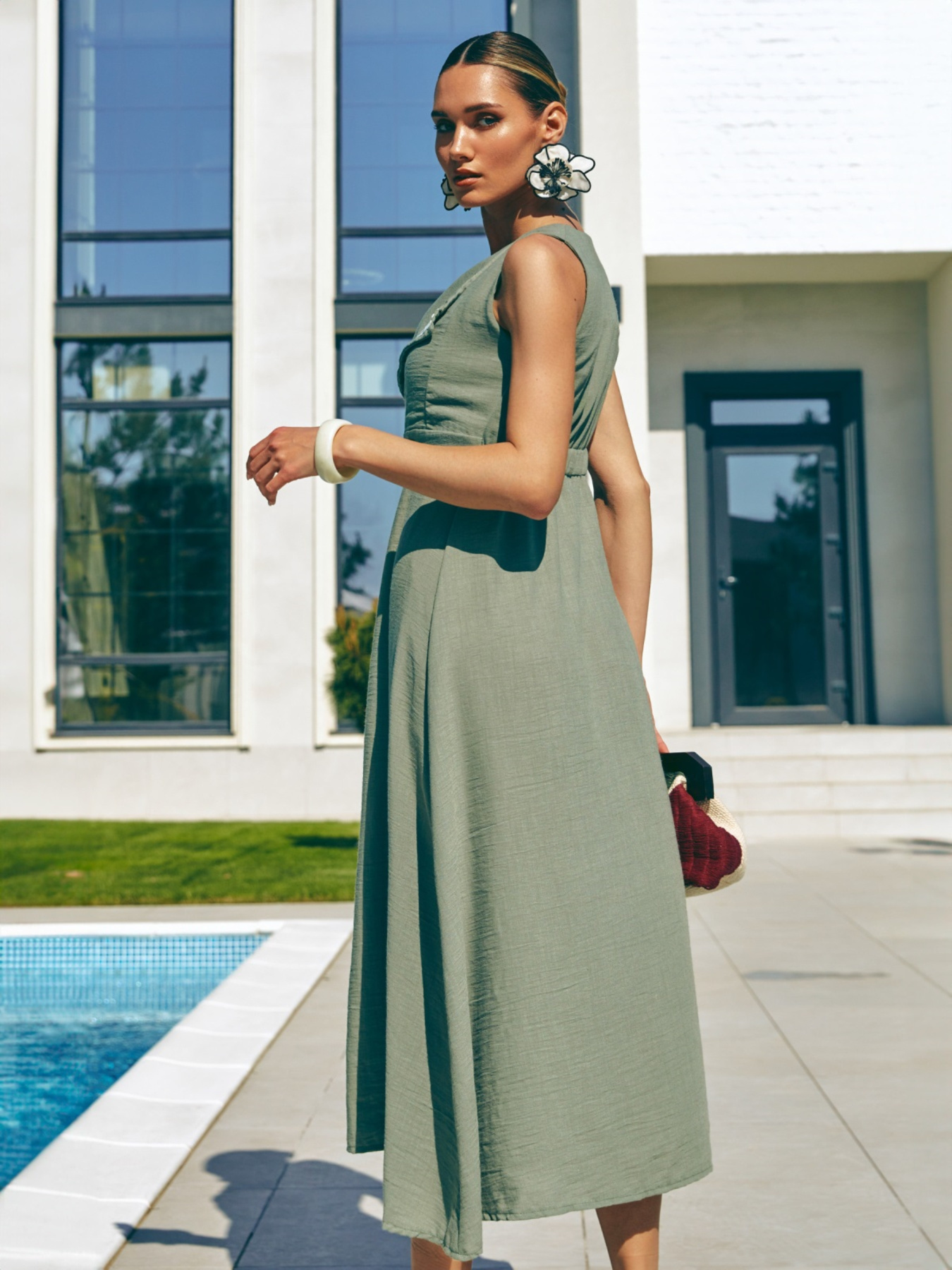 Платье миди Dressa модель 75151 Фото