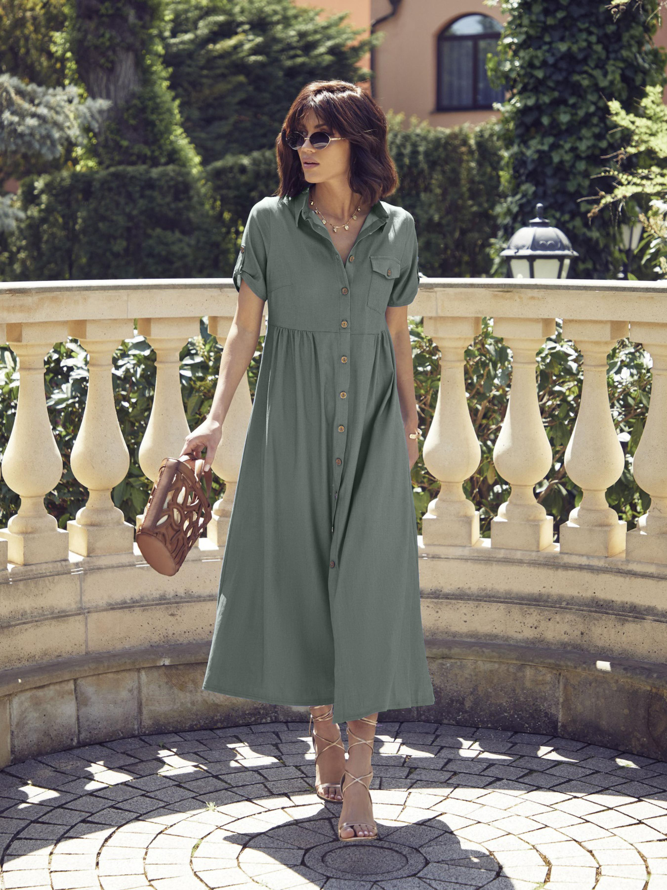 Платье миди Dressa модель 70759 Фото