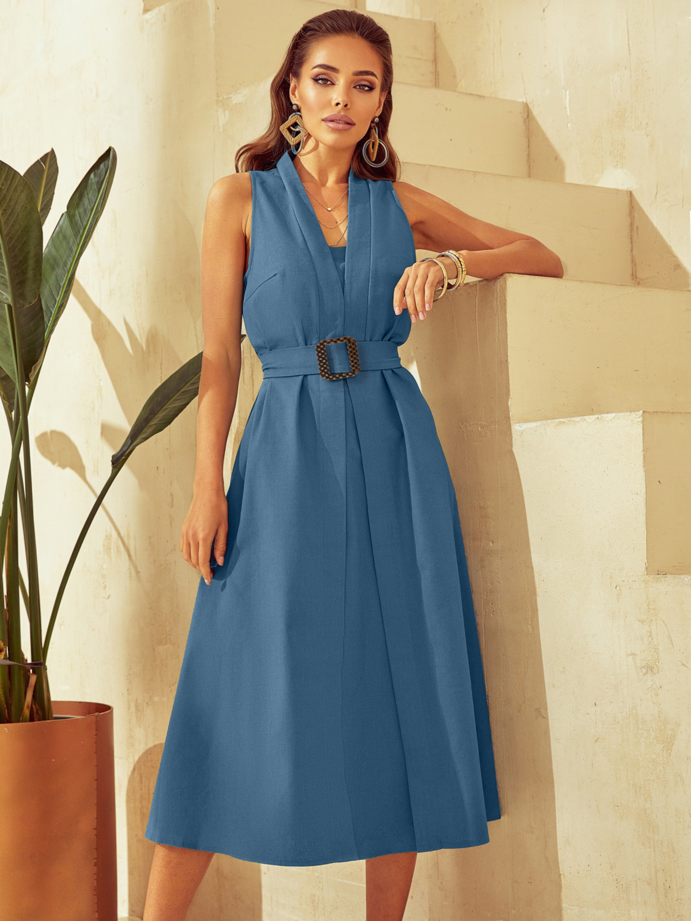 Сукня міді Dressa модель 57114 Фото