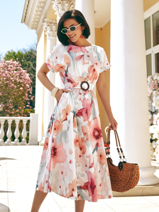 Платье миди Dressa модель 74566 Фото