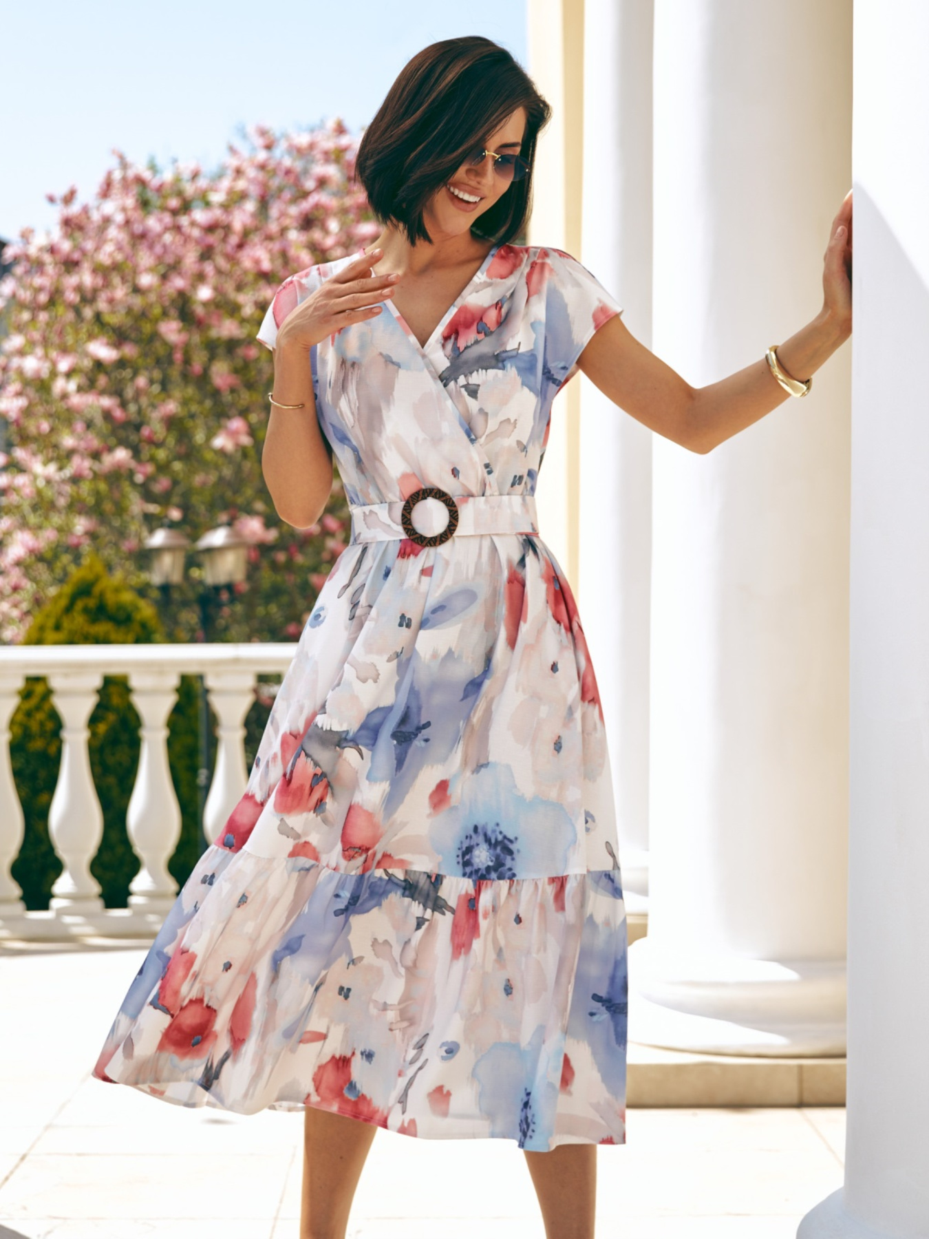 Платье миди Dressa модель 74969 Фото