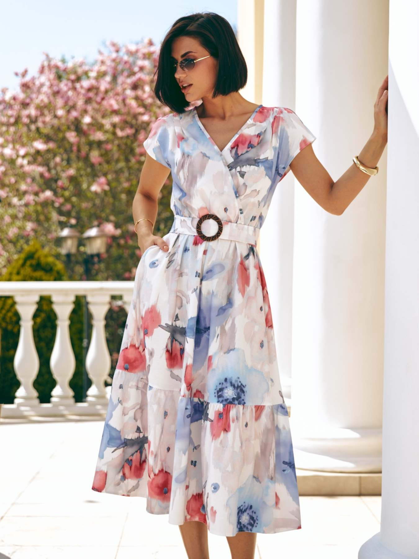 Платье миди Dressa модель 74969 Фото