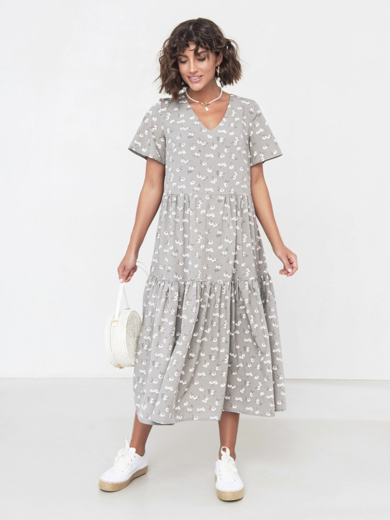 Платье миди Dressa модель 62189 Фото