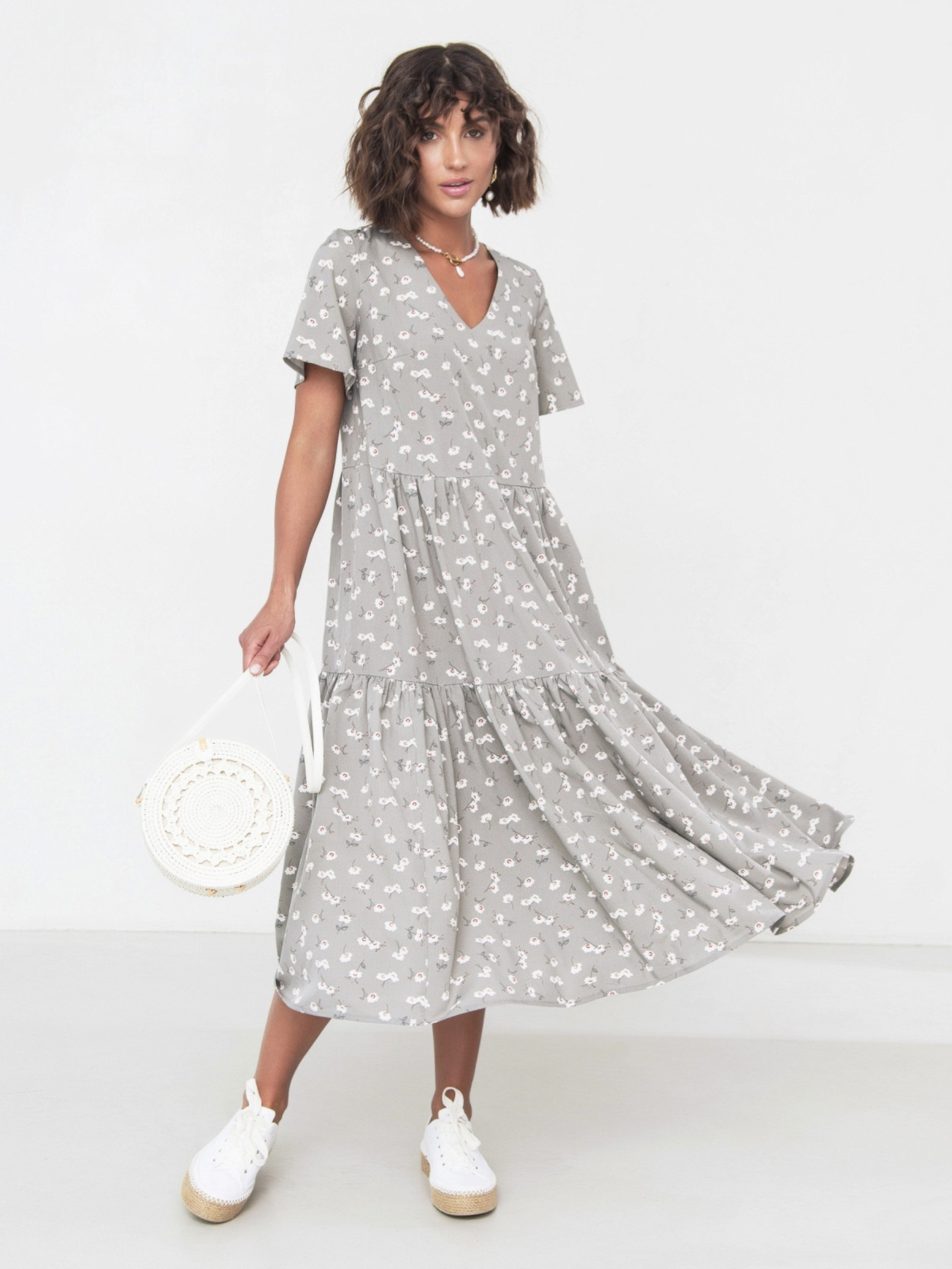 Платье миди Dressa модель 62189 Фото