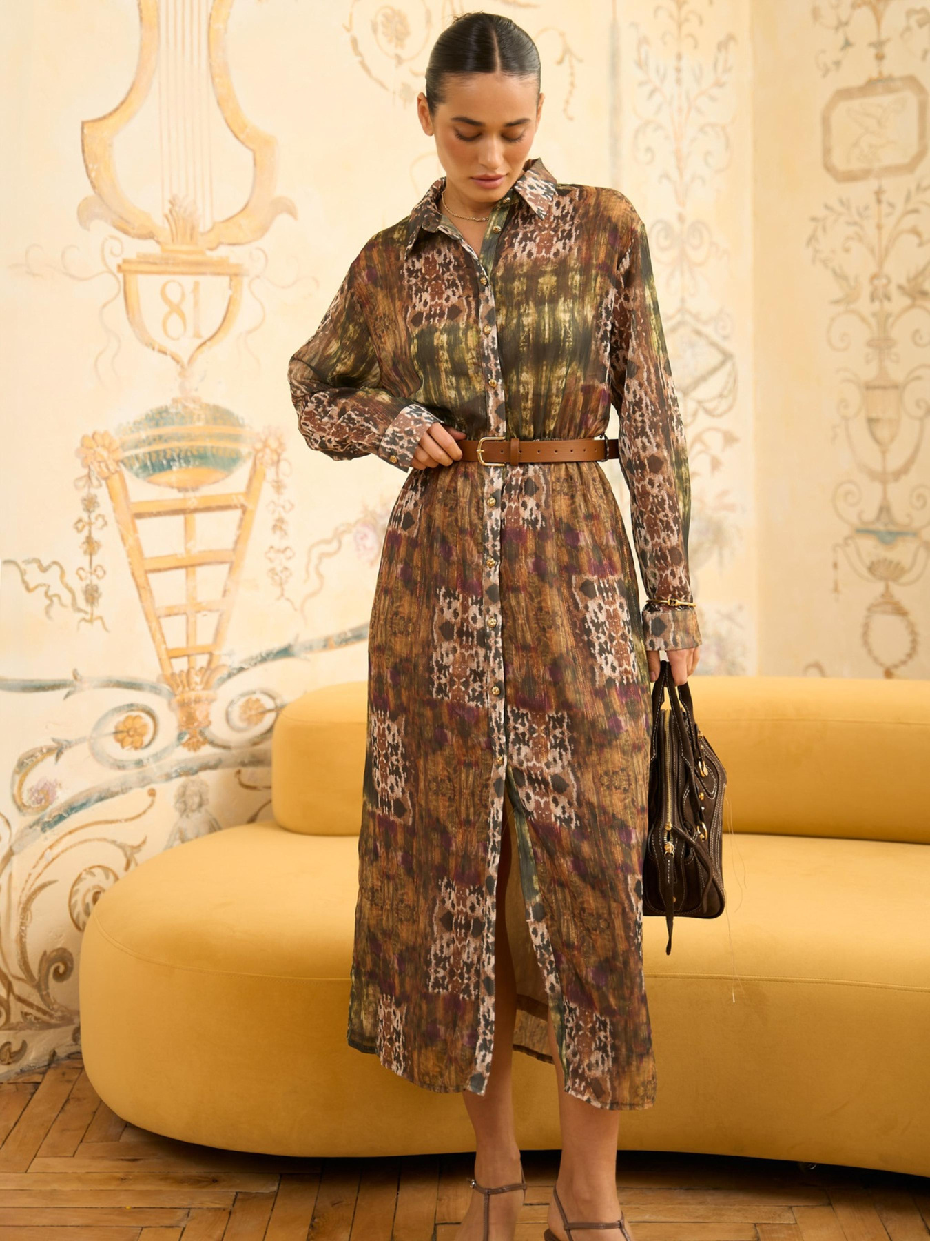 Платье миди Dressa модель 73469 Фото