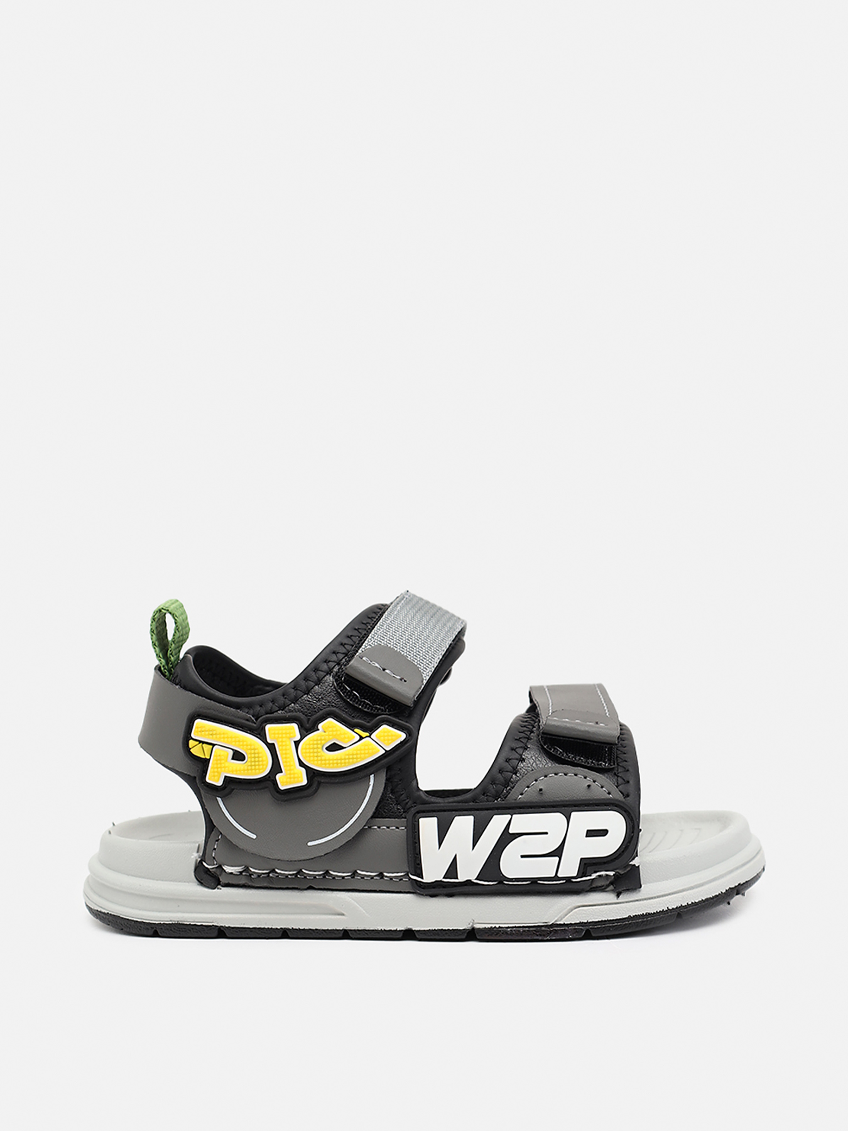 Дитячі Сандалії Buddy Sheep  (CB-00264572) колір сірий, матеріал комбінований верх