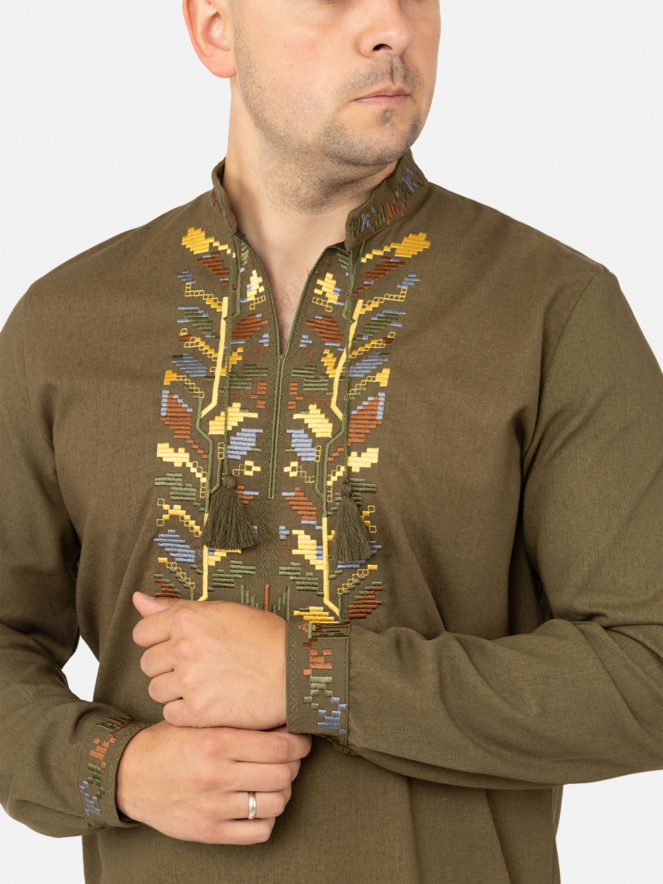 Вышитая рубашка YUKI модель ЦБ-00256724 Фото