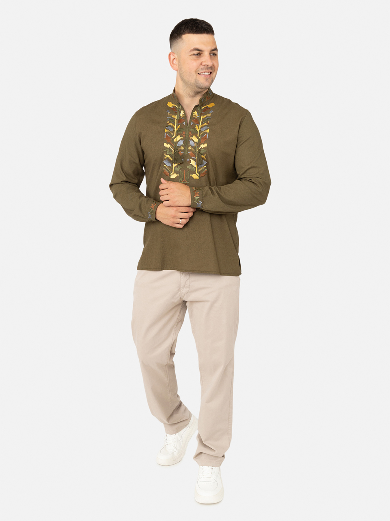 Вышитая рубашка YUKI модель ЦБ-00256724 Фото