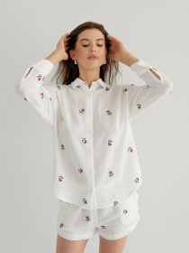 Рубашка повседневная FORLY модель 13882771 Рубашка повседневная FORLY модель 13882771 Фото