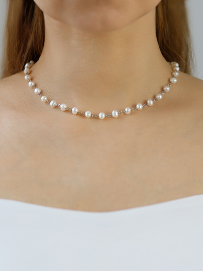 Чокер Pearl Chain з натуральних перлів модель 0305r - фото