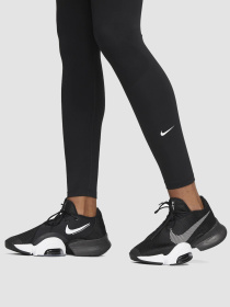 Леггинсы спортивные NIKE Dri Fit One Black модель DM7278-010 Фото