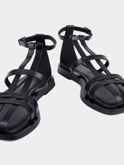 Женские сандалии Attizzare кожаные черные модель TAS-183 — фото - INTERTOP