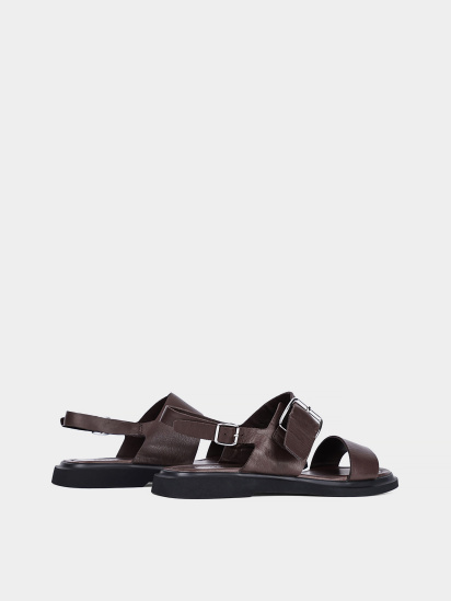 Женские сандалии Attizzare кожаные коричневые модель 581305 — фото 4 - INTERTOP