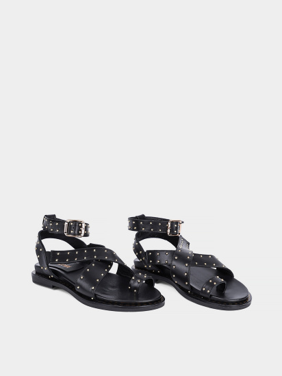 Жіночі сандалі Attizzare шкіряні чорні модель P736 2028 — фото 3 - INTERTOP