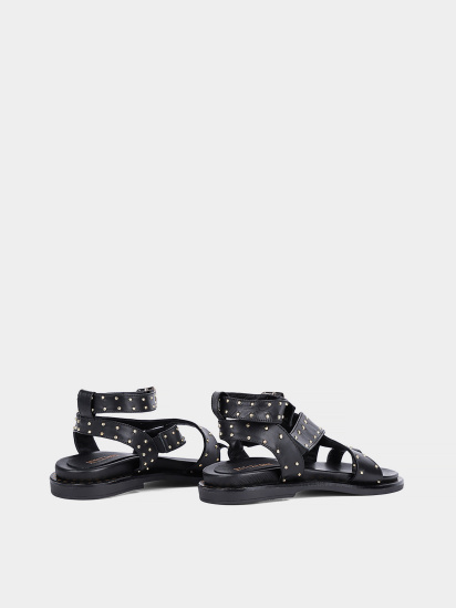 Жіночі сандалі Attizzare шкіряні чорні модель P736 2028 — фото 4 - INTERTOP