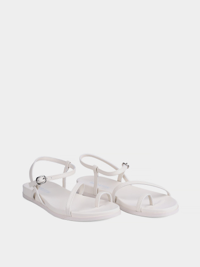 Жіночі сандалі MIRATON шкіряні рисового кольору модель 202-006-7 — фото 3 - INTERTOP