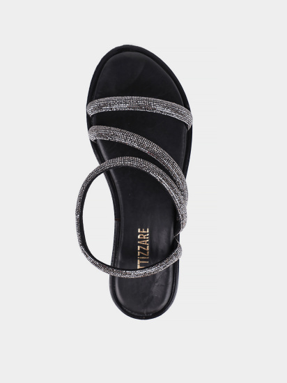 Жіночі сандалі Attizzare шкіряні чорні модель 971S — фото - INTERTOP