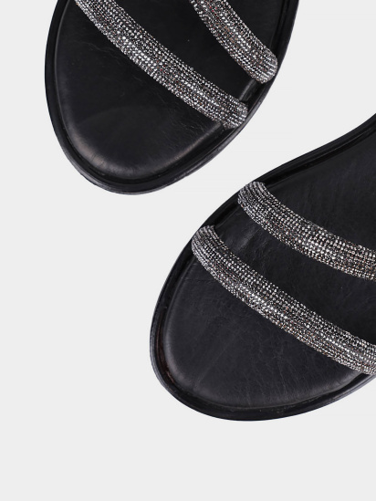 Жіночі сандалі Attizzare шкіряні чорні модель 971S — фото 5 - INTERTOP
