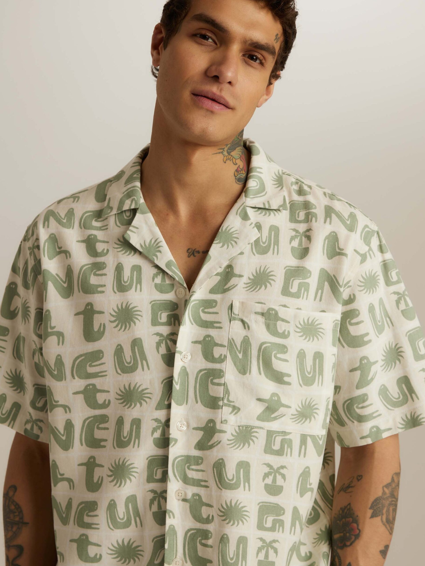 Рубашка DIVERSE модель 10047157 Фото