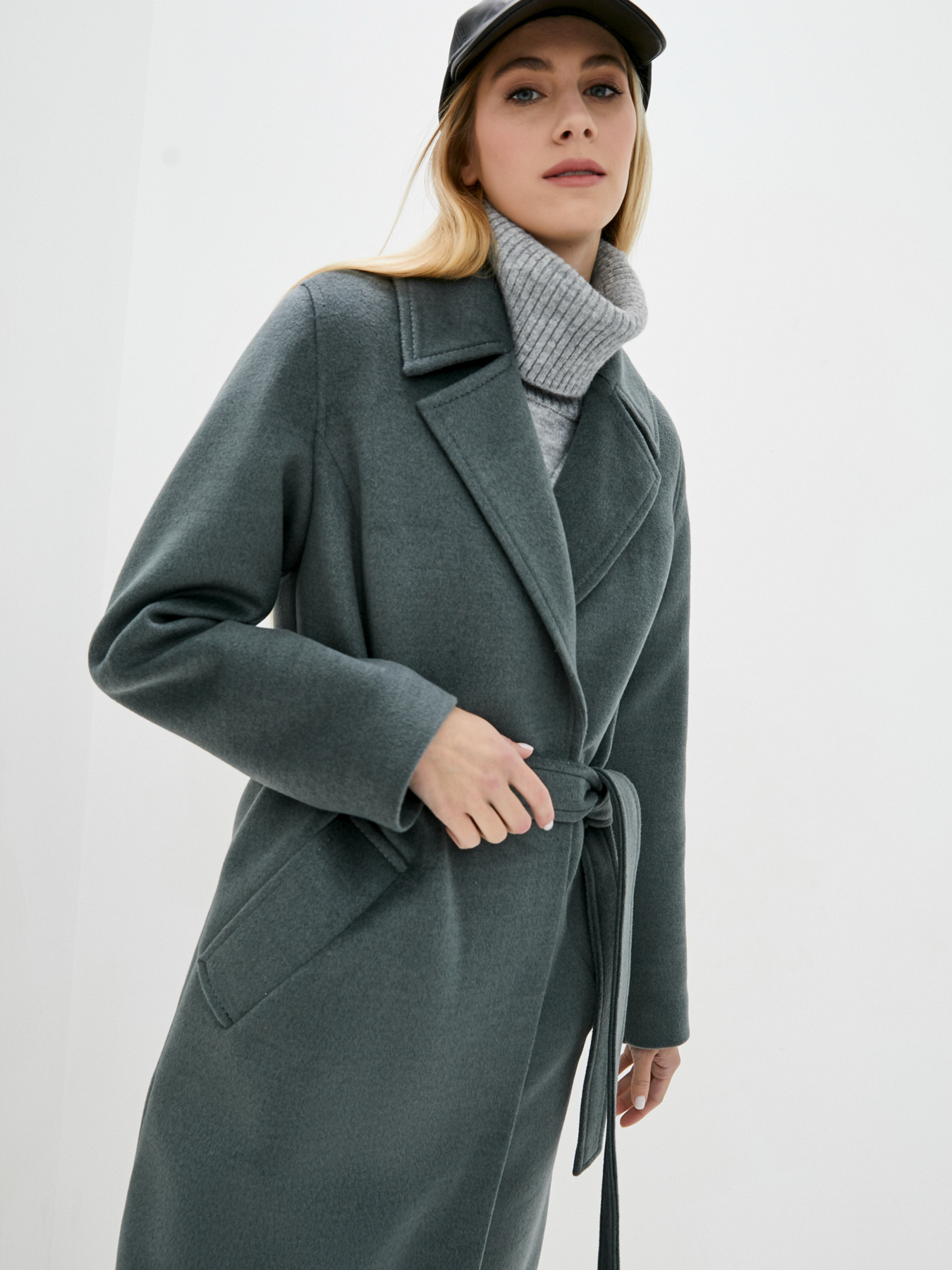 Пальто и плащи Danna модель 1717GRN Фото