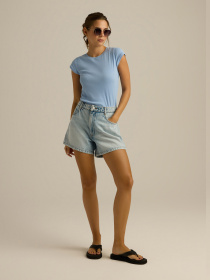 Джинсовые шорты DIVERSE модель 10046841 Фото