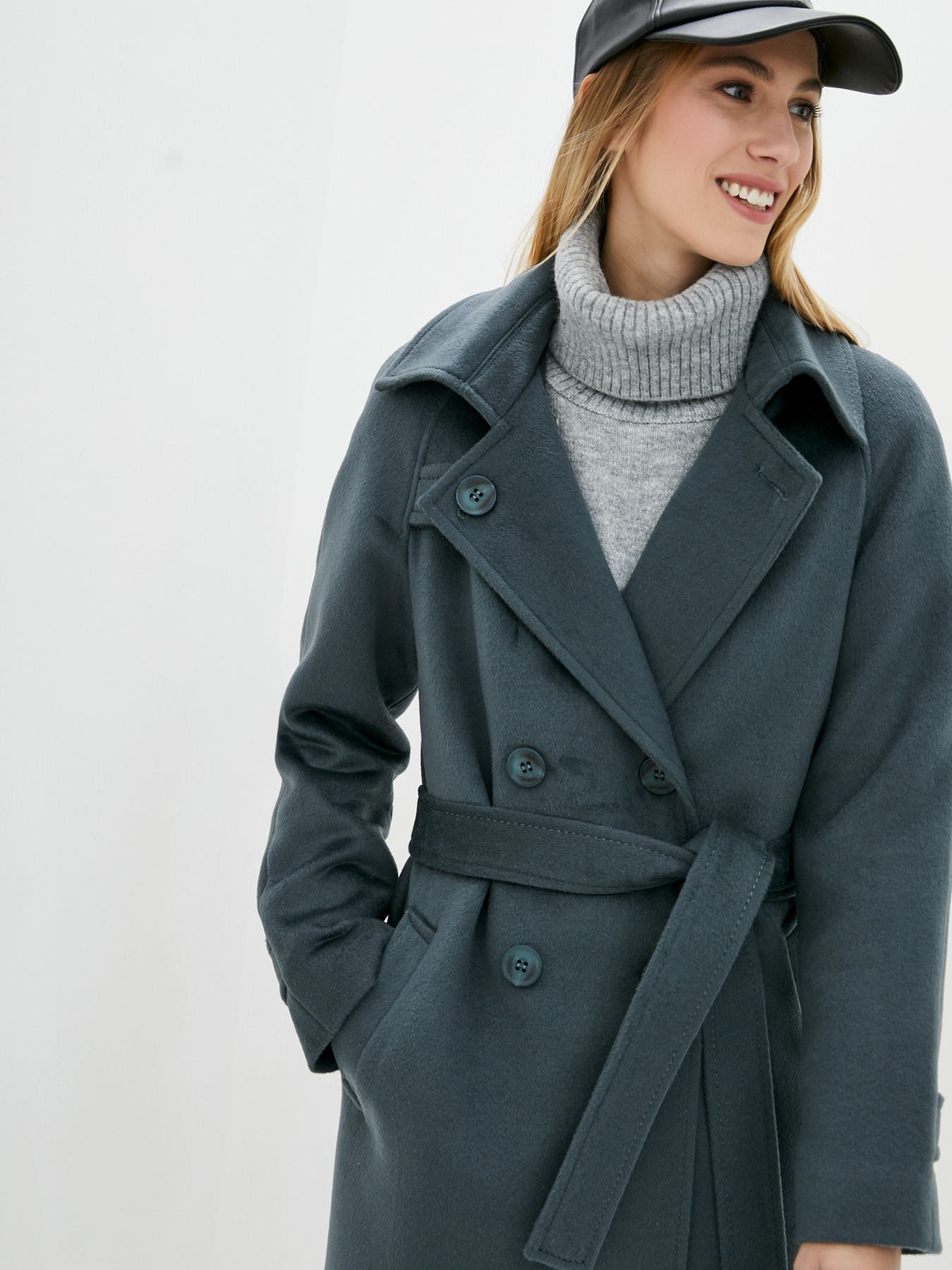 Пальто Danna модель 1753GRN Фото