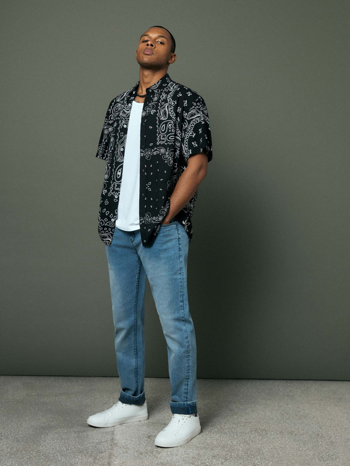 Рубашка повседневная DIVERSE модель 10046803 Фото