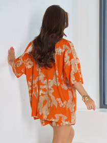 Костюм ISSA Plus модель 15193_оранжевый Фото