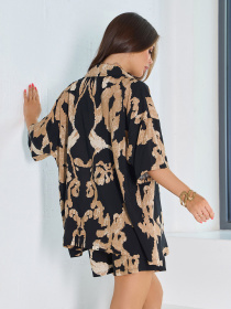 Повсякденний костюм ISSA Plus модель 15193_черный Повсякденний костюм ISSA Plus модель 15193_черный Фото