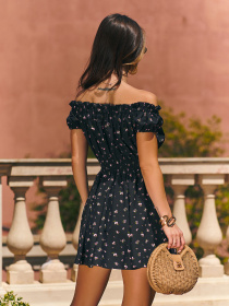 Платье мини ISSA Plus модель 15209_черный Фото