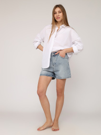 Шорты джинсовые YUKI модель ЦБ-00268464 Фото