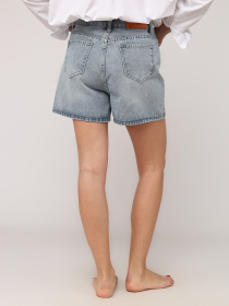 Джинсовые шорты YUKI модель ЦБ-00268464 Фото