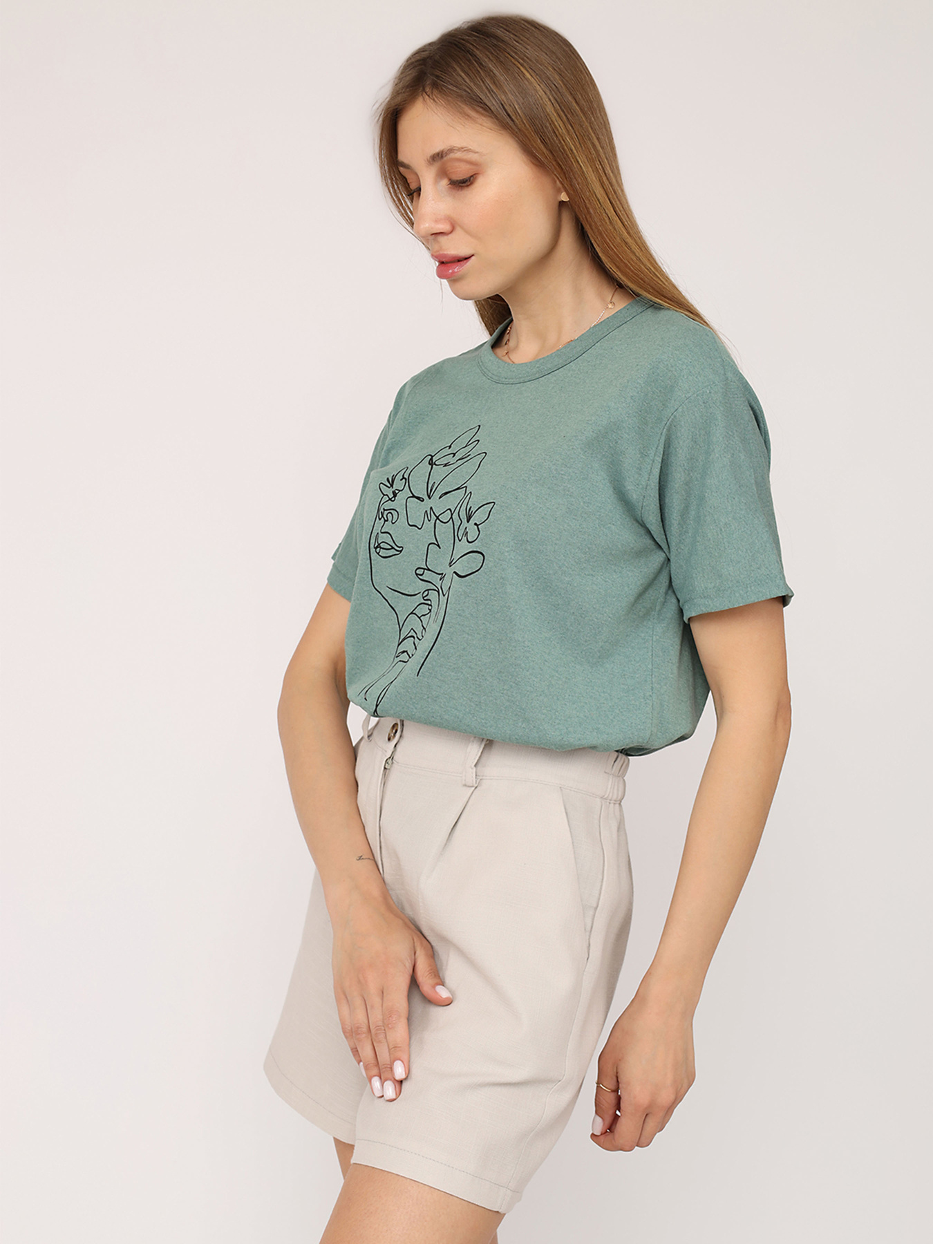 Футболка YUKI модель ЦБ-00272846 Фото