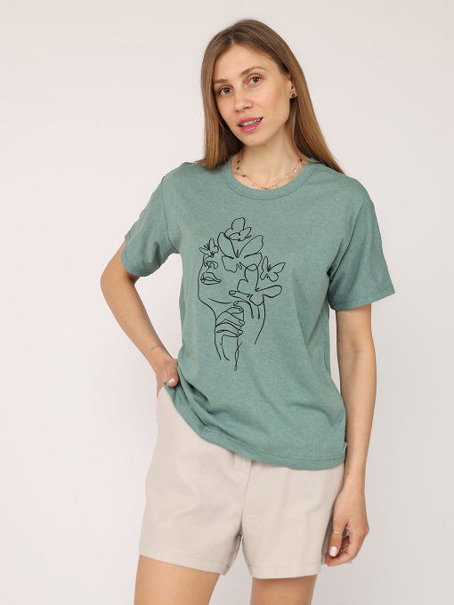 Футболка YUKI модель ЦБ-00272846 Фото