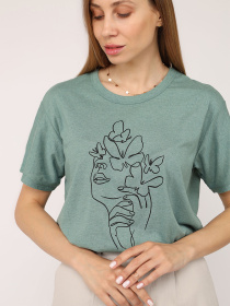 Футболка YUKI модель ЦБ-00272846 Фото