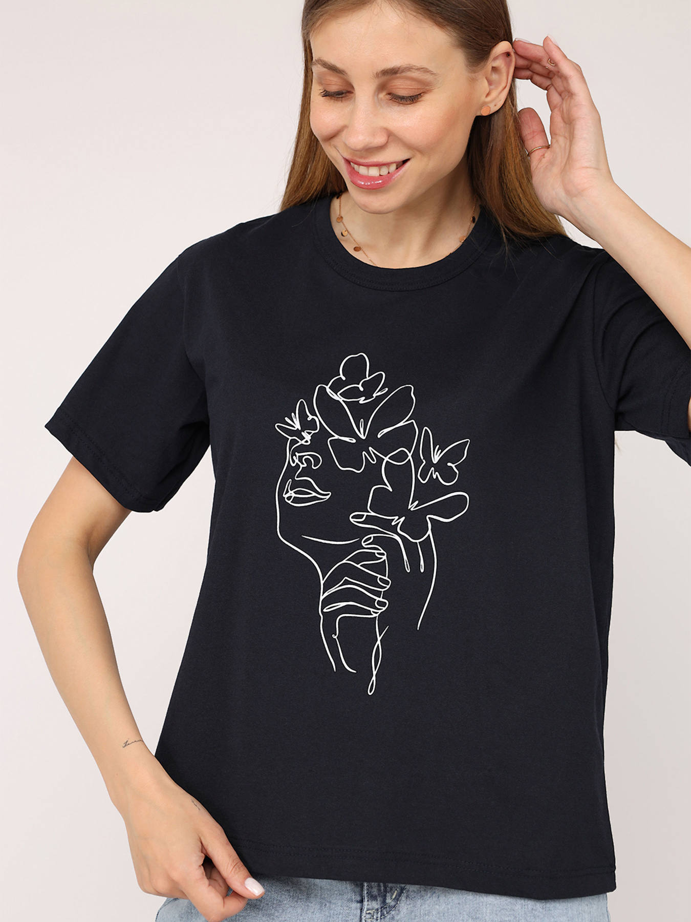 Футболка YUKI модель ЦБ-00272847 Фото