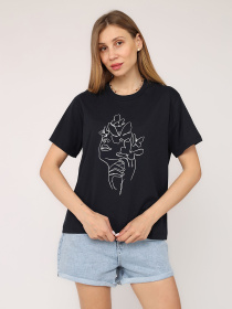 Футболка YUKI модель ЦБ-00272847 Футболка YUKI модель ЦБ-00272847 Фото