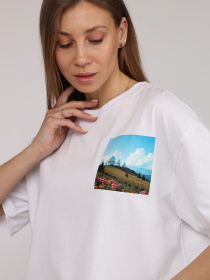 Футболка YUKI модель ЦБ-00274613 Футболка YUKI модель ЦБ-00274613 Фото