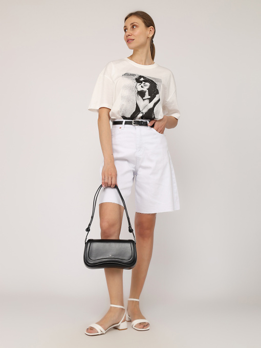 Джинсовые шорты YUKI модель ЦБ-00275292 Фото