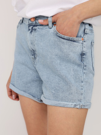 Джинсовые шорты YUKI модель ЦБ-00275295 Фото